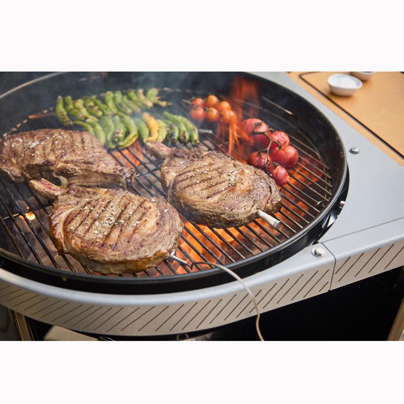 Weber 22 in. Performer Smart Charcoal Grill Black