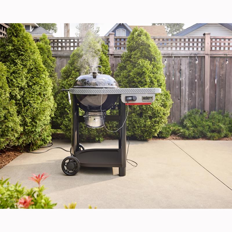Weber 22 in. Performer Smart Charcoal Grill Black