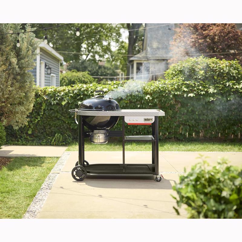 Weber 22 in. Performer Premium Charcoal Grill Black
