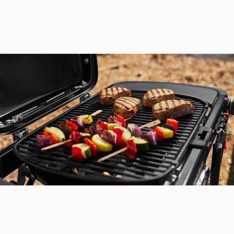 Weber Traveler Compact 1 Burner Liquid Propane Grill Black