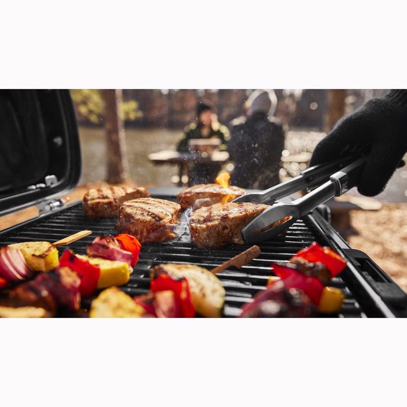 Weber Traveler Compact 1 Burner Liquid Propane Grill Black