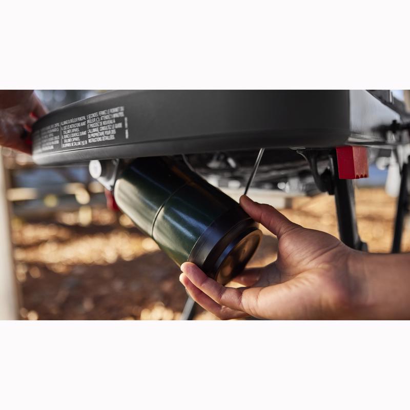 Weber Traveler Compact 1 Burner Liquid Propane Grill Black