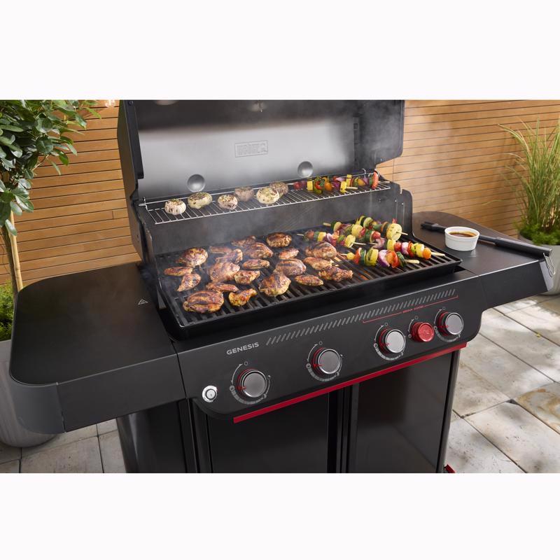 Weber Genesis E-430 Stealth 4 Burner Liquid Propane Grill Black