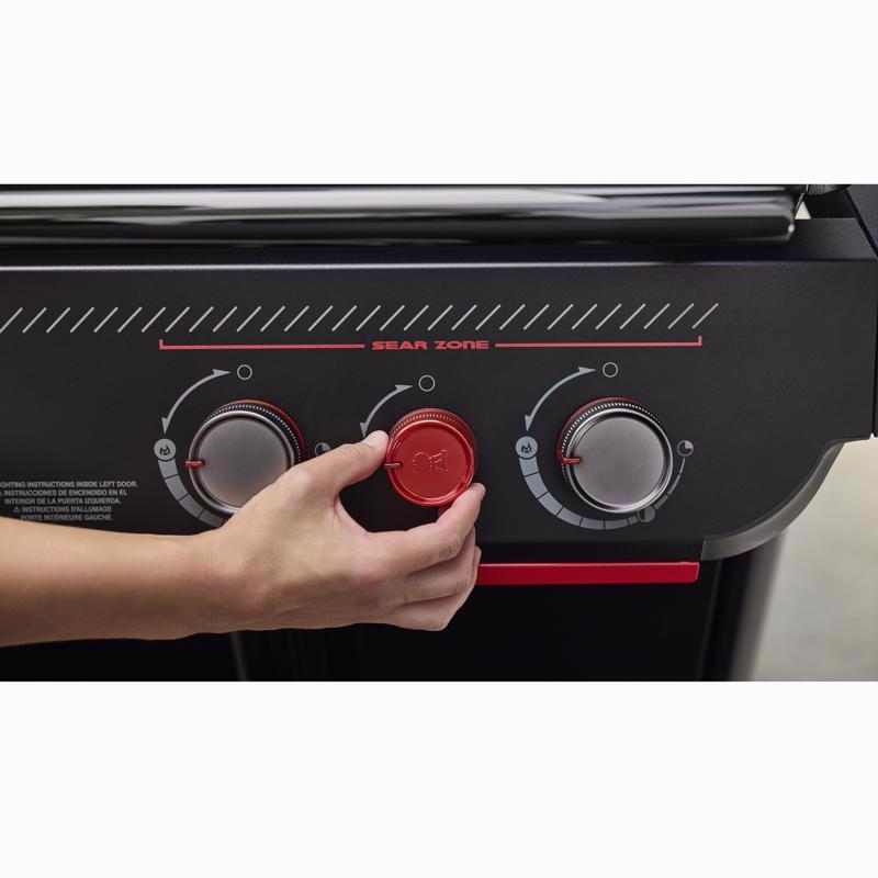 Weber Genesis E-430 Stealth 4 Burner Liquid Propane Grill Black