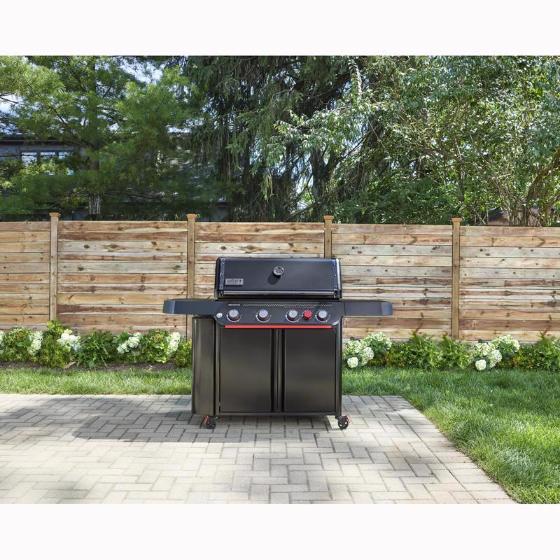 Weber Genesis E-430 Stealth 4 Burner Liquid Propane Grill Black