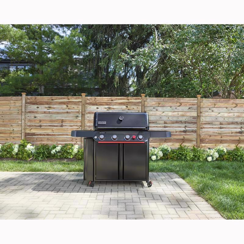 Weber Genesis E-430 Stealth 4 Burner Liquid Propane Grill Black