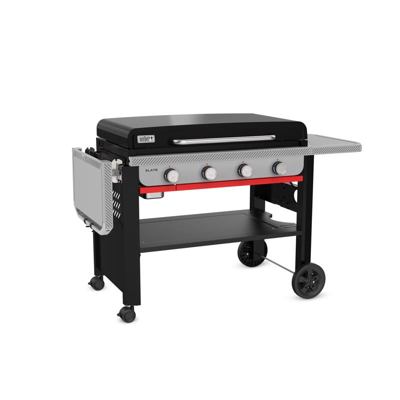 Weber 36" Slate 4 Burner Liquid Propane Outdoor Griddle Black
