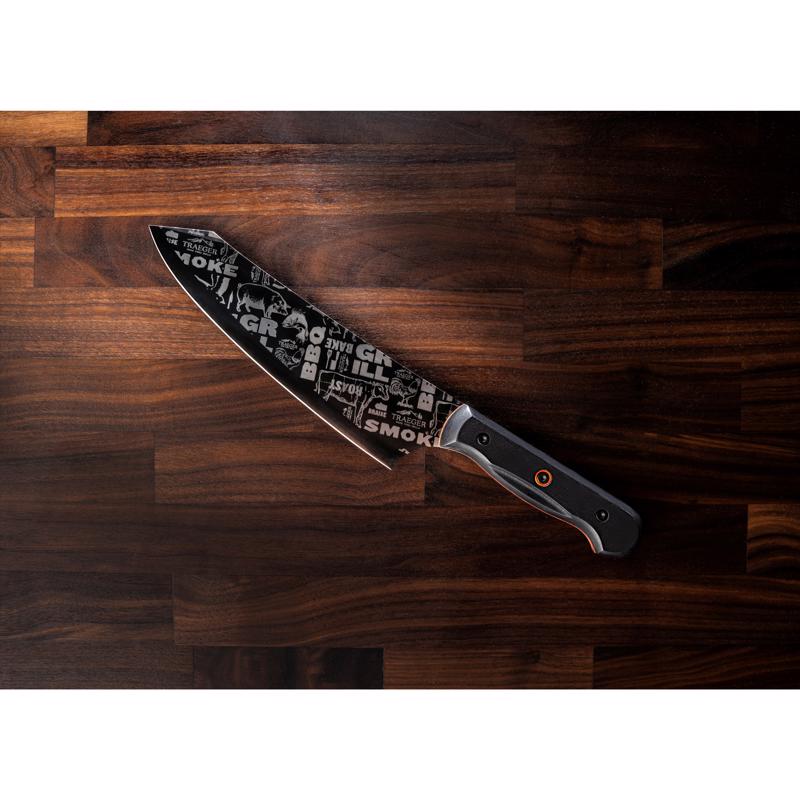Traeger Stainless Steel Silver Carving Knife