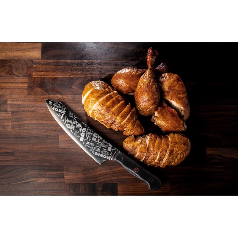 Traeger Stainless Steel Silver Carving Knife