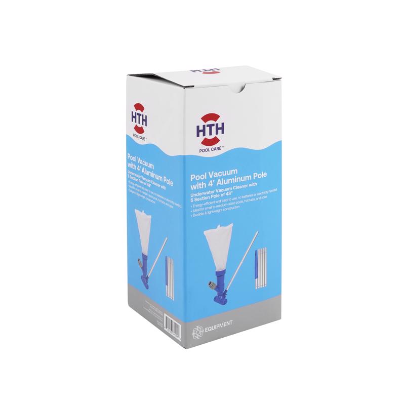 HTH Pool Vacuum 3.9 in. H X 12.4 in. W X 7.3 in. L