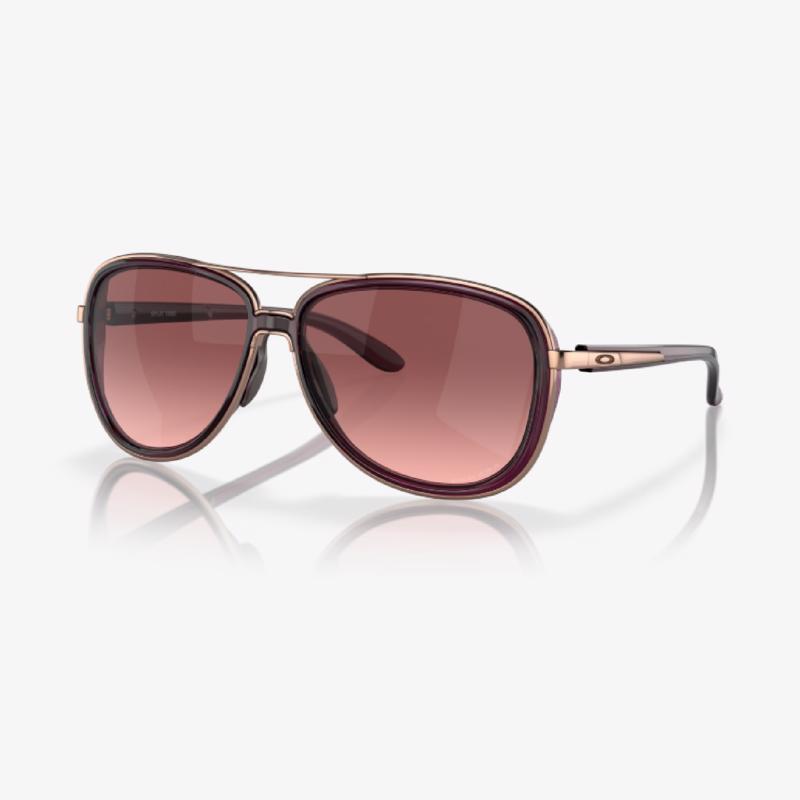 Oakley Split Time Women's Crystal Raspberry Frame Black Gradient Lens Sunglasses