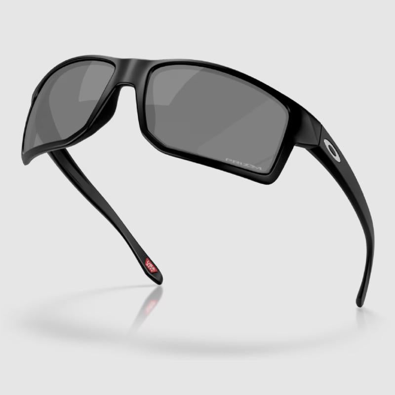 Oakley Gibston XL Men's Matte Black Frame Prizm Black Lens Sunglasses