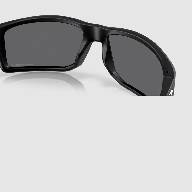 Oakley Gibston XL Men's Matte Black Frame Prizm Black Lens Sunglasses