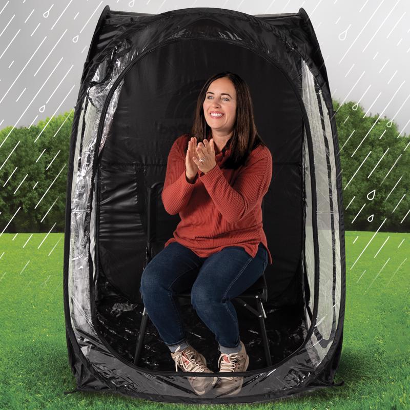 Weather Pod Under the Weather Polyester Chair Tent Pop-Up Tent 5 ft. H X 3 ft. W X 3 ft. L