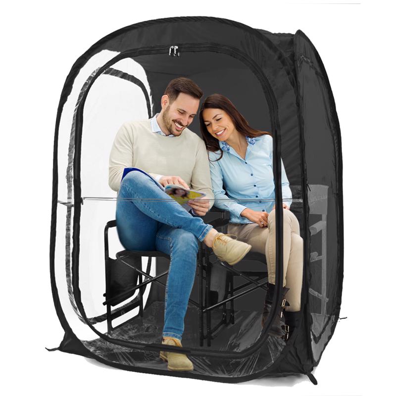 Weather Pod Under the Weather Polyester Chair Tent Pop-Up Tent 5 ft. H X 4 ft. W X 4 ft. L