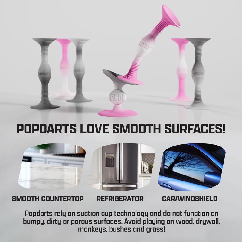 Popdarts Pro Pack Darts Pink/Gray