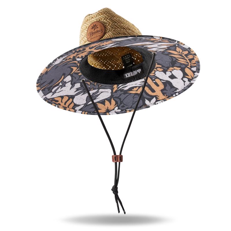 Hemlock Lifeguard Hat Desert Bloom One Size Fits Most