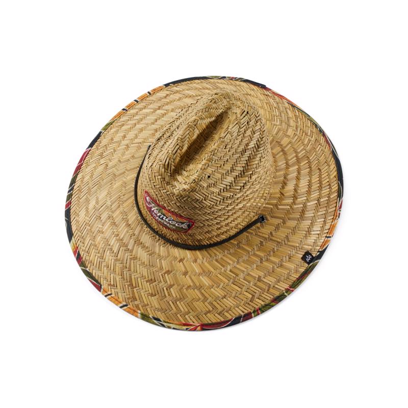 Hemlock Lifeguard Hat Tropical Foliage One Size Fits Most