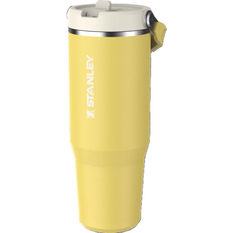 Stanley Iceflow Flip Straw 2.0 30 oz Daffodil BPA Free Tumbler