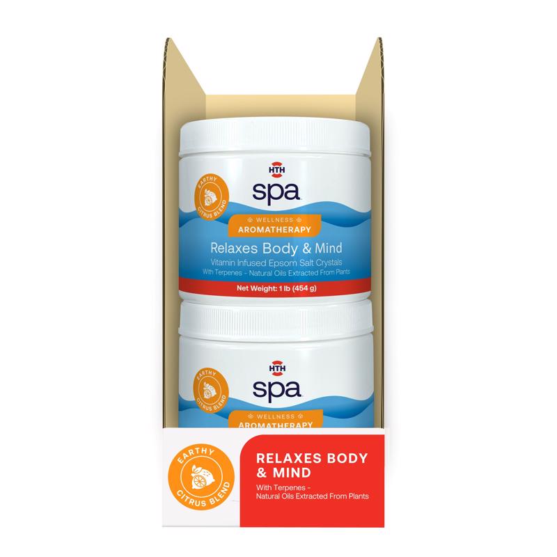 HTH Spa Granule Spa Aroma Therapy Fragrance Set 1 lb