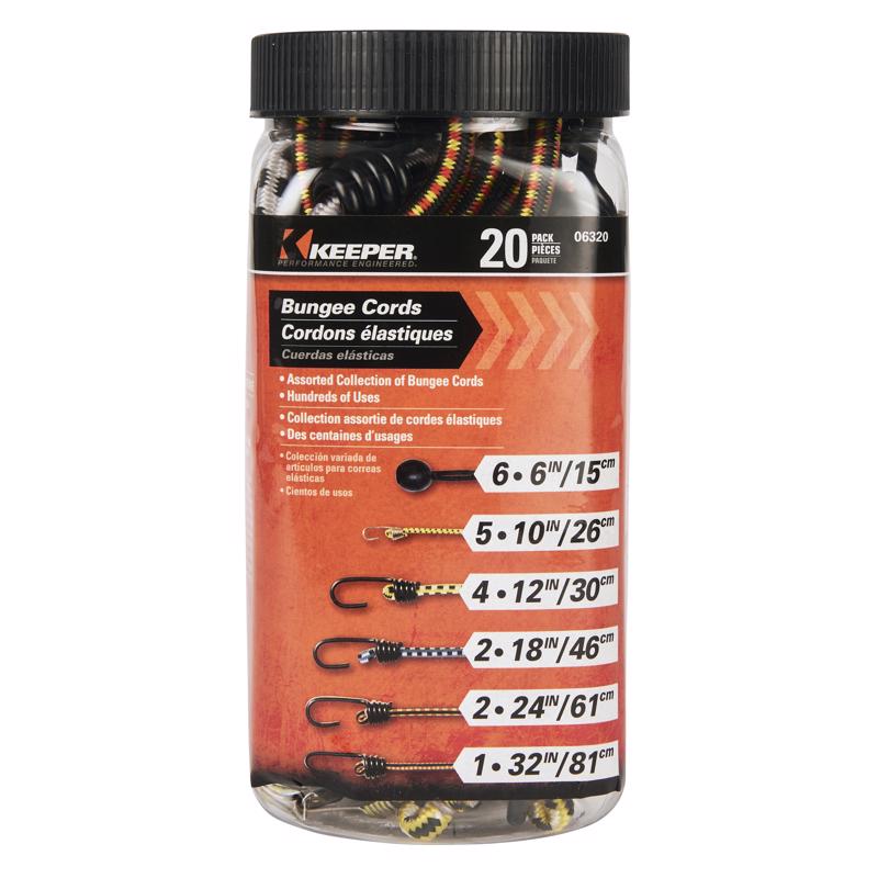 CORD BUNGEE SET 20PK