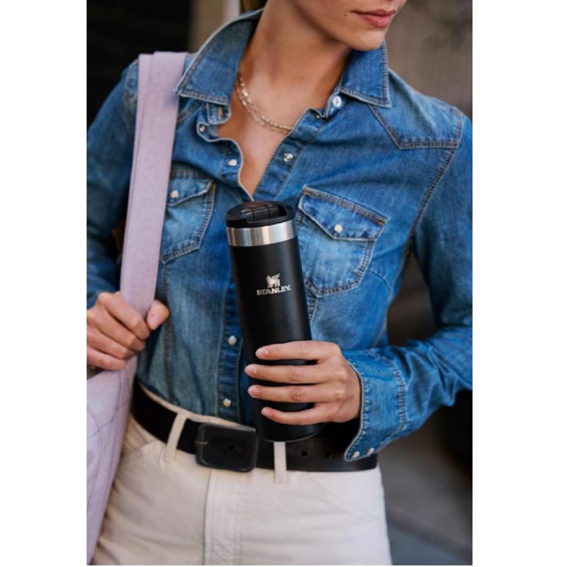 Stanley Transit 20 oz Black 2.0 BPA Free Mug