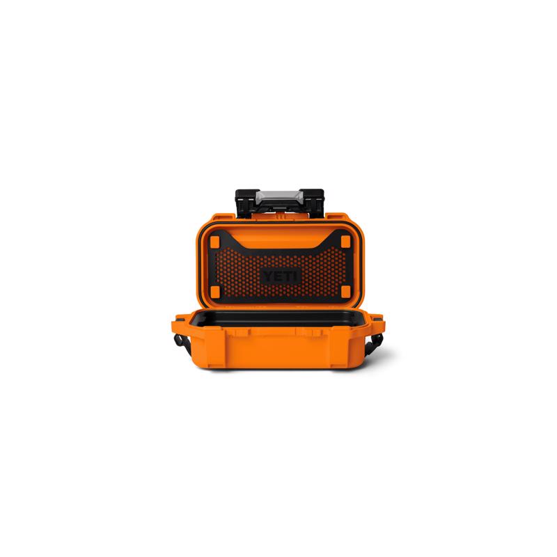 YETI LoadOut GoBox 1 King Crab Orange Gear Case 1 pk