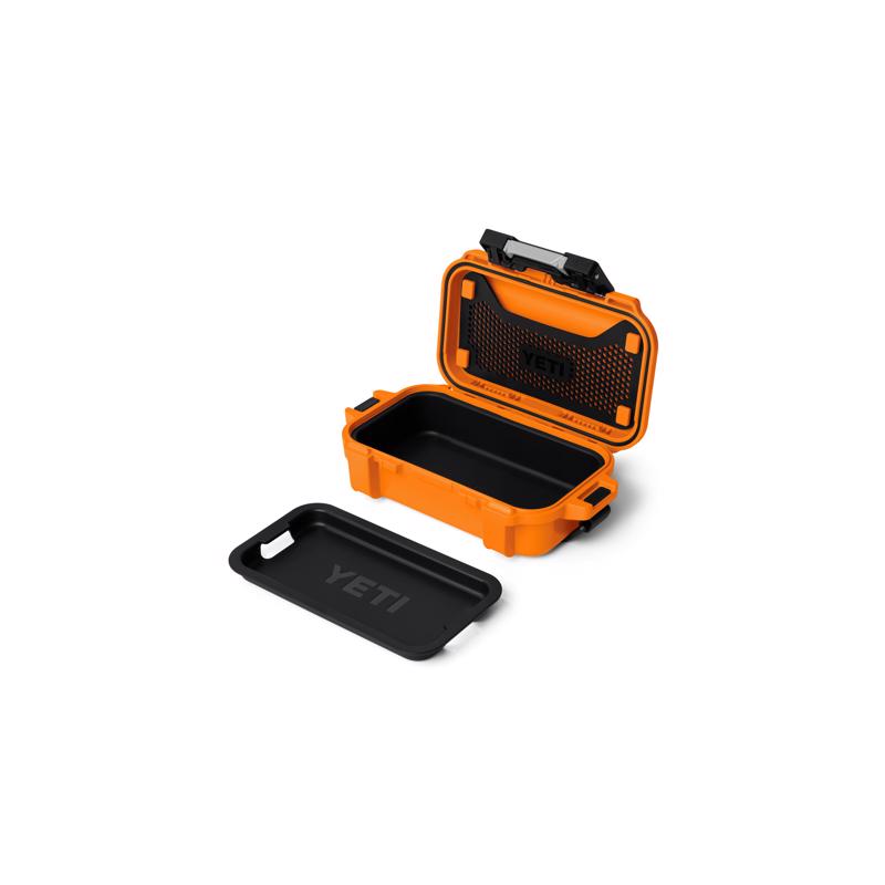 YETI LoadOut GoBox 1 King Crab Orange Gear Case 1 pk