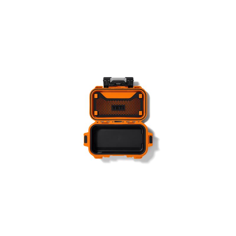 YETI LoadOut GoBox 1 King Crab Orange Gear Case 1 pk