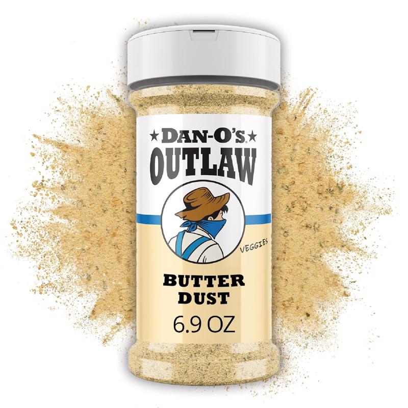 Dan-O's Outlaw Butter Dust BBQ Seasoning 6.9 oz