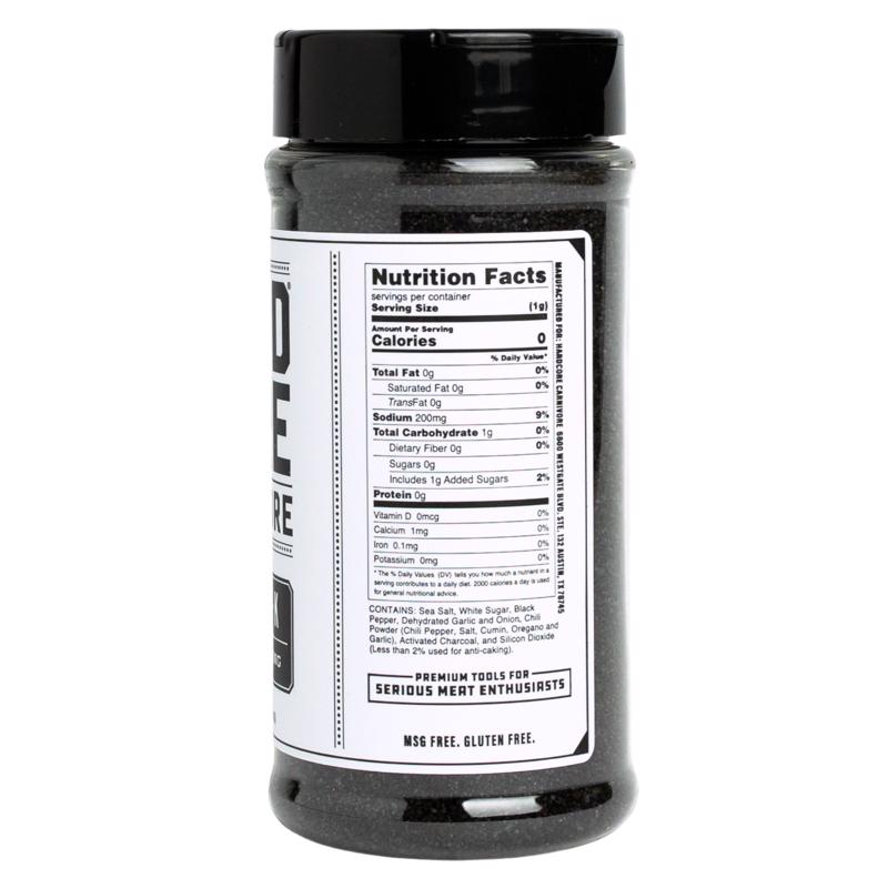 Hardcore Carnivore Black Bar-B-Q Rub/Seasoning 13 oz