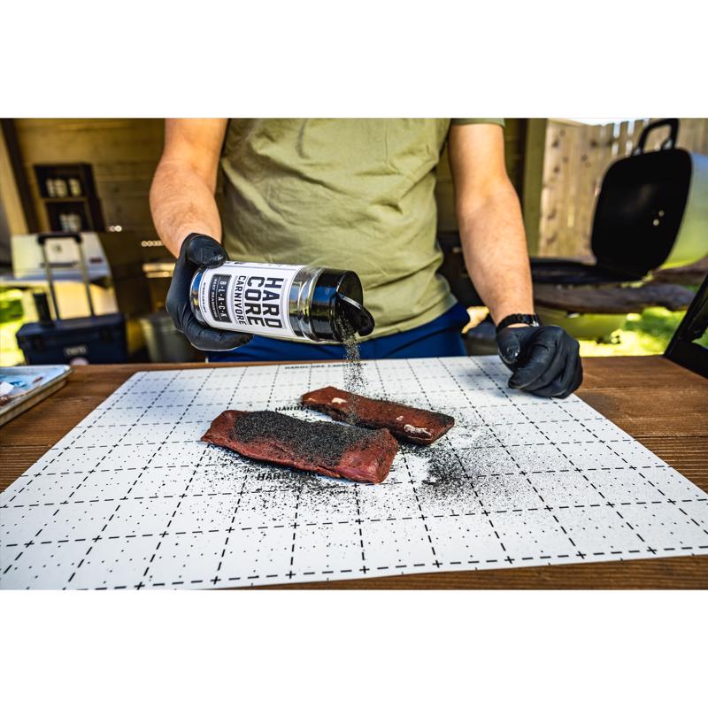 Hardcore Carnivore Black Bar-B-Q Rub/Seasoning 13 oz