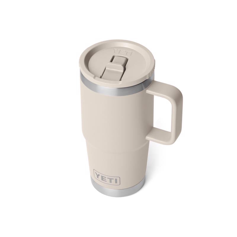 YETI Rambler 20 oz Cape Taupe BPA Free Travel Straw Mug