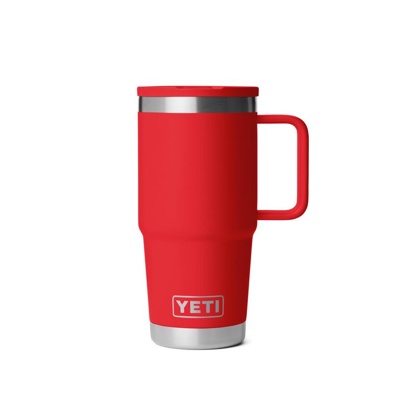 YETI Rambler 20 oz Rescue Red BPA Free Travel Straw Mug