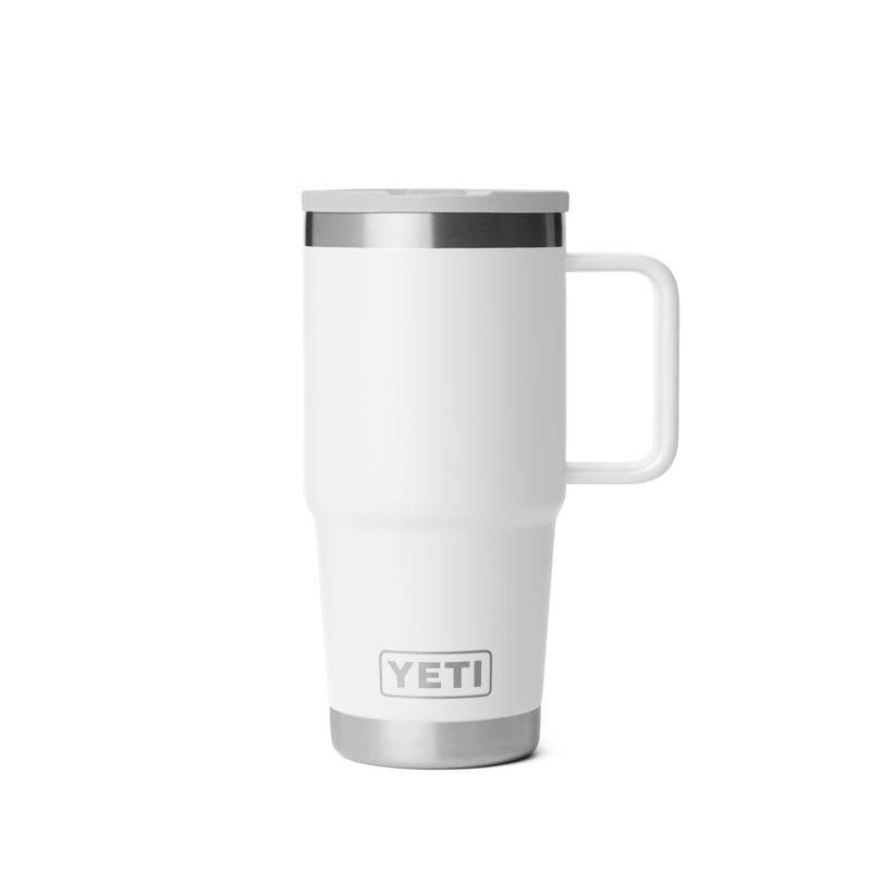 YETI Rambler 20 oz White BPA Free Travel Straw Mug