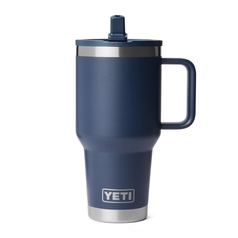 YETI Rambler 30 oz Navy BPA Free Travel Straw Mug