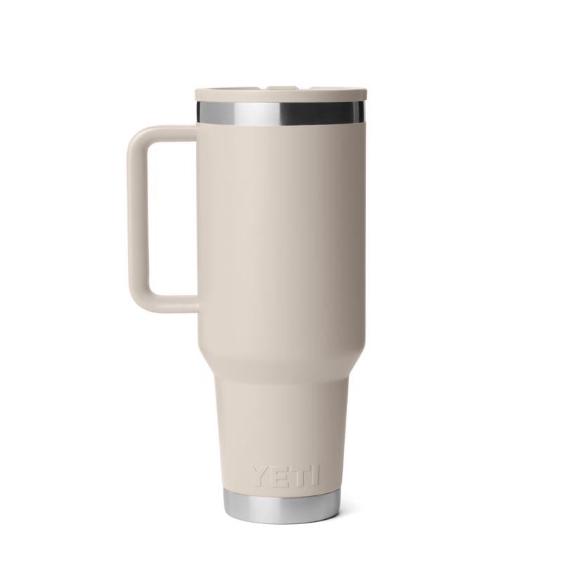YETI Rambler 40 oz Cape Taupe BPA Free Travel Straw Mug