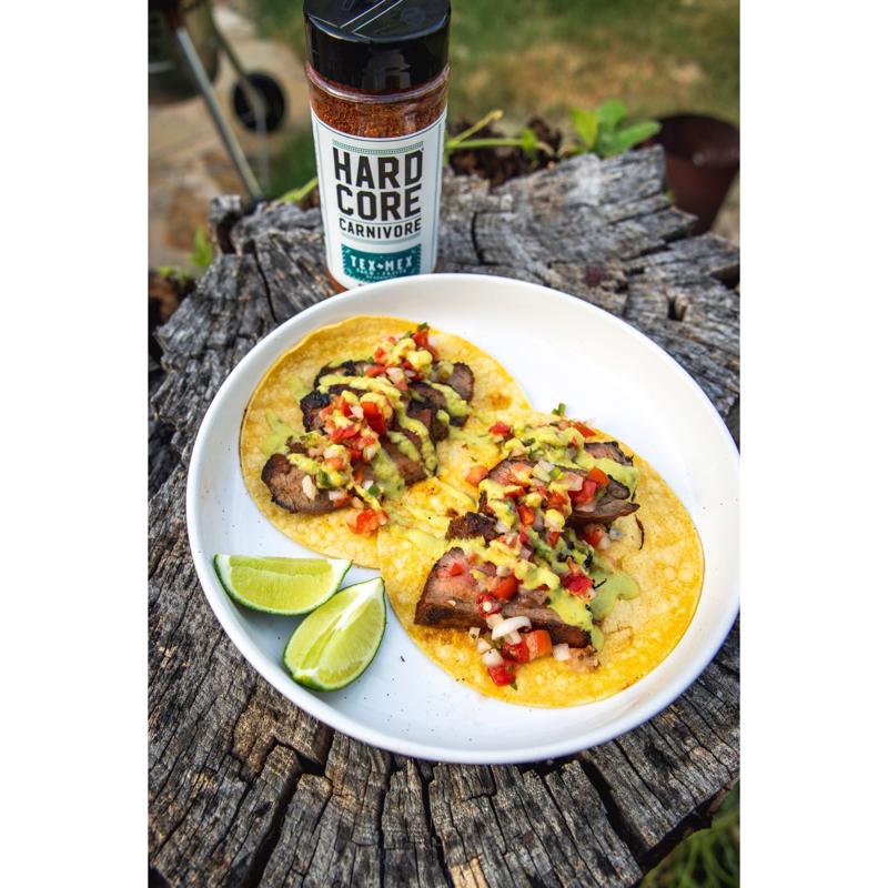 Hardcore Carnivore Tex Mex Bar-B-Q Rub/Seasoning 10.75 oz