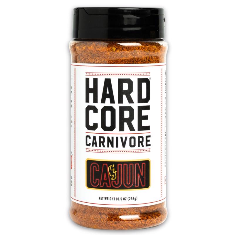 Hardcore Carnivore Cajun Bar-B-Q Rub/Seasoning 10.5 oz