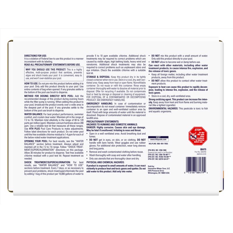 HTH Plus Granule Cal-Shock 1 lb
