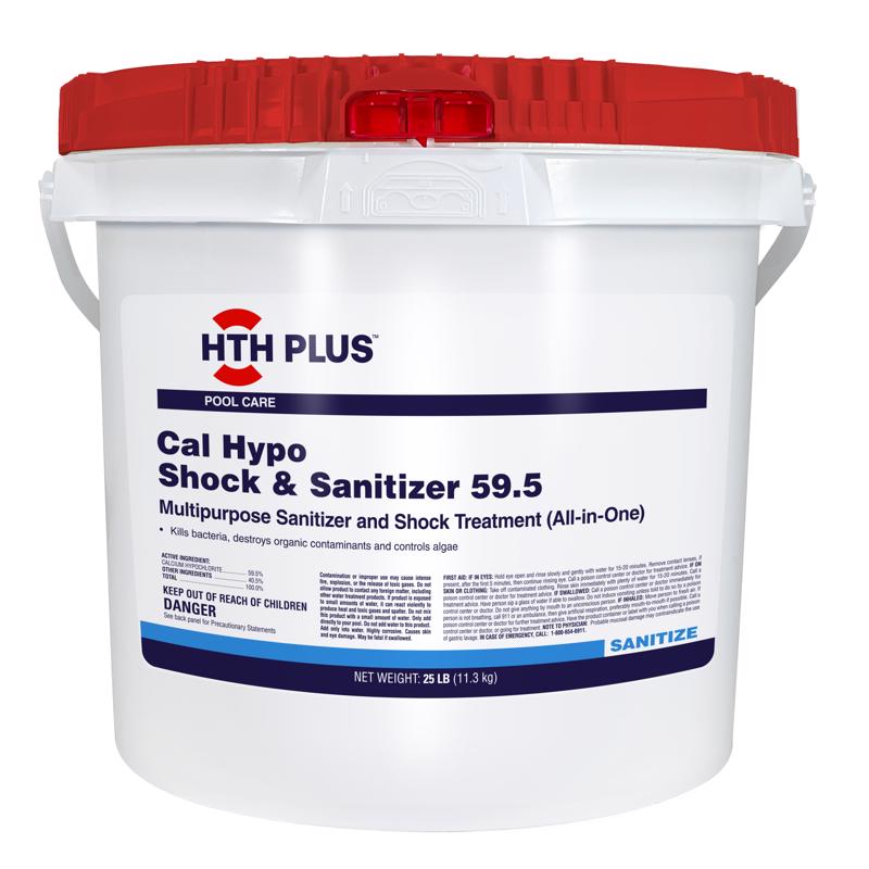 HTH Plus Granule Cal-Shock 25 lb. capacity