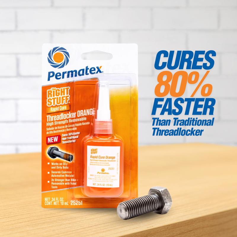 Permatex Right Stuff Orange Threadlocker Gel 10 ml