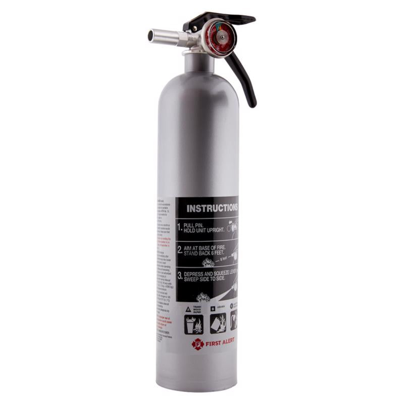 First Alert Designer 2-1/2 lb Fire Extinguisher For Household OSHA/US Coast Guard Agency Approval
