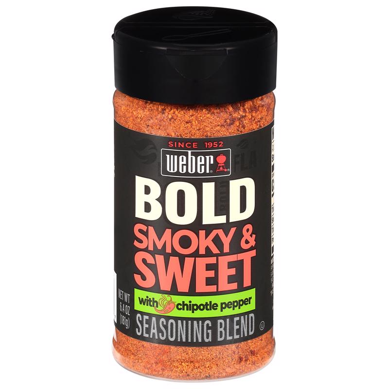 Weber Bold Smoky Sweet Seasoning 6.4 oz