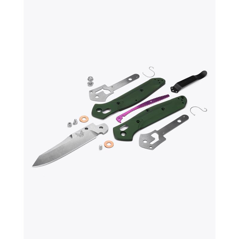 Benchmade Green S30V Steel > 6 in. Folding Knife