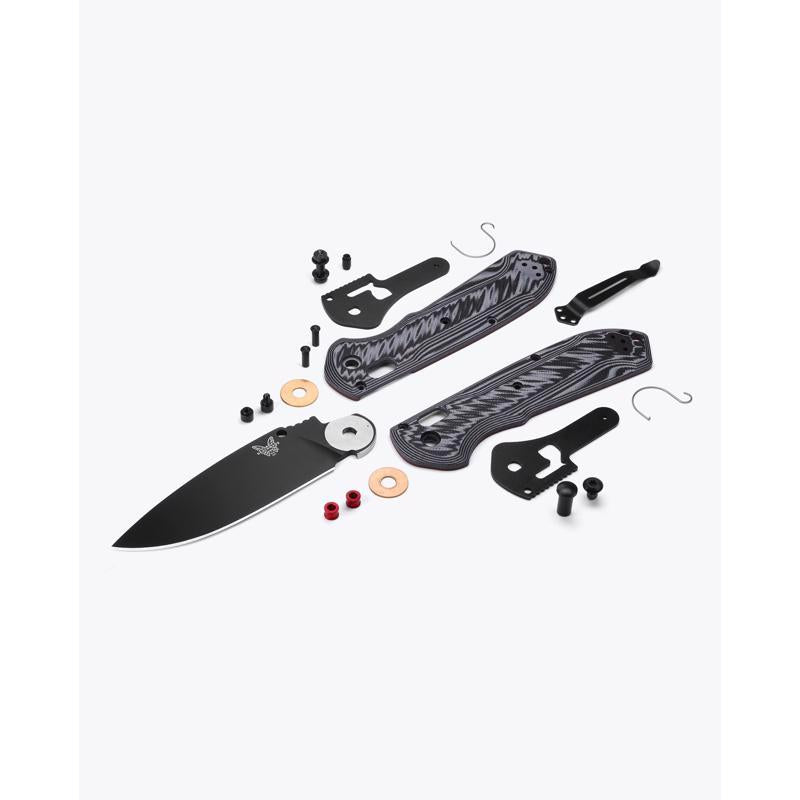 Benchmade Black/Gray M4 High Speed Steel > 6 in. Folding Knife