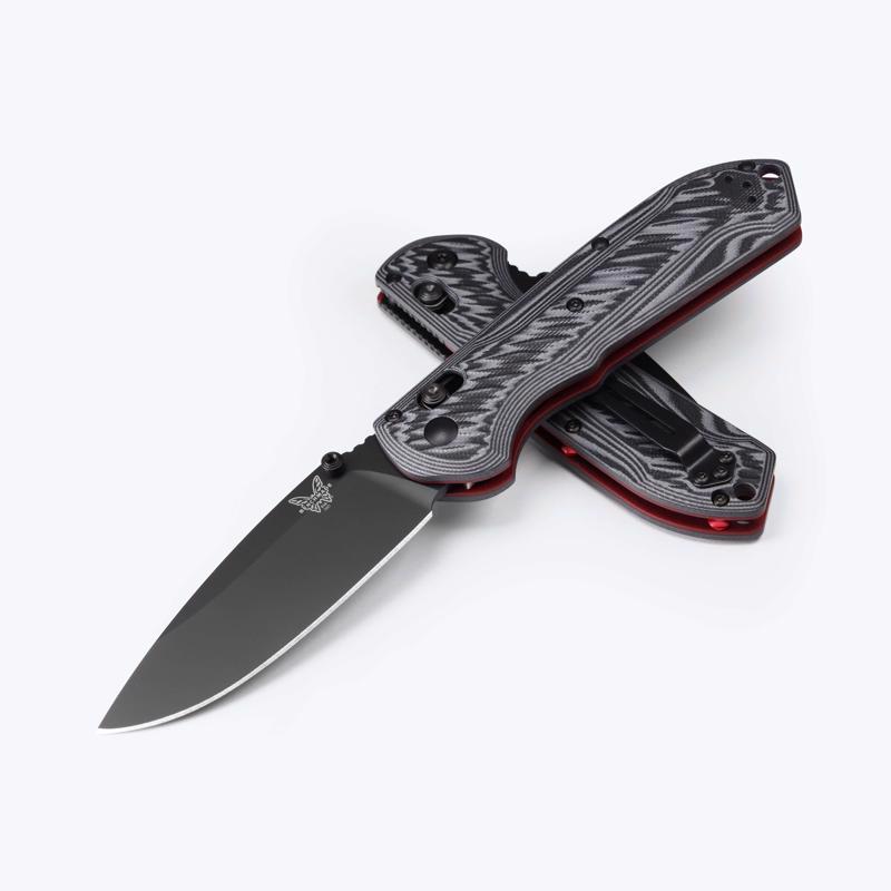 Benchmade Black/Gray M4 High Speed Steel > 6 in. Folding Knife