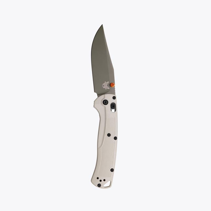 Benchmade Tan Elmax Stainless Powder Steel > 6 in. Folding Knife