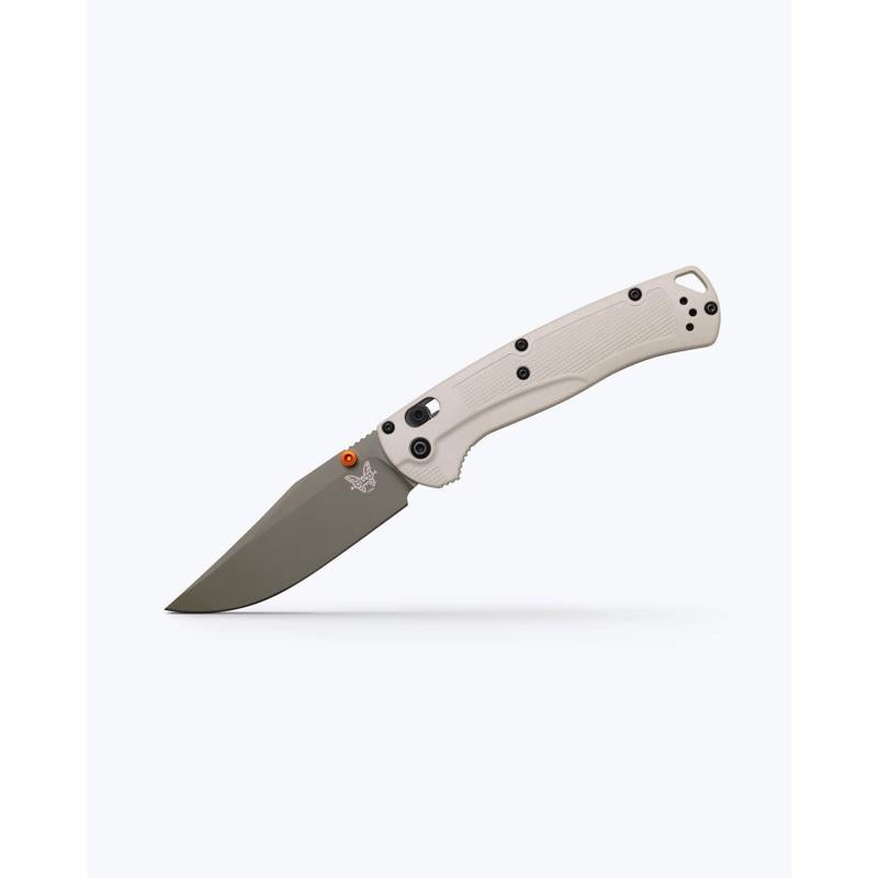 Benchmade Tan Elmax Stainless Powder Steel > 6 in. Folding Knife