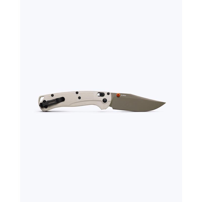 Benchmade Tan Elmax Stainless Powder Steel > 6 in. Folding Knife